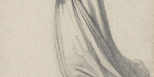Claudi Lorenzale - Estudi d'àngel per al quadre de «L'Assumpció de la Mare de Déu» - Cap a 1871 image for: Claudi Lorenzale - Estudi d'àngel per al quadre de «L'Assumpció de la Mare de Déu» - Cap a 1871