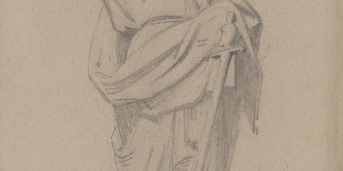 Claudi Lorenzale - Sant Egidi - Cap a 1850-1870 image for: Claudi Lorenzale - Sant Egidi - Cap a 1850-1870