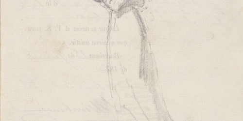 Claudi Lorenzale - Estudi d'una dona - Cap a 1880 image for: Claudi Lorenzale - Estudi d'una dona - Cap a 1880