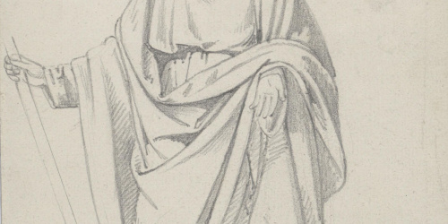 Claudi Lorenzale - Figura femenina - Cap a 1850-1870 image for: Claudi Lorenzale - Figura femenina - Cap a 1850-1870