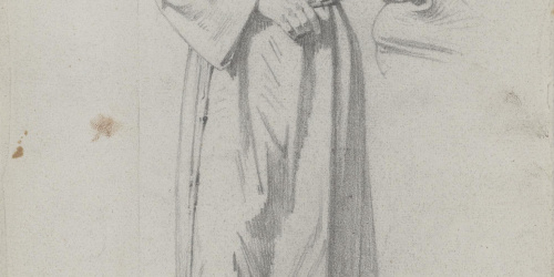 Claudi Lorenzale - Frare descalç - Cap a 1850-1870 image for: Claudi Lorenzale - Frare descalç - Cap a 1850-1870