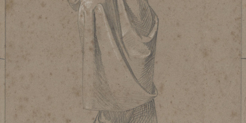 Claudi Lorenzale - Home amb capa i barretina - Cap a 1840-1850 image for: Claudi Lorenzale - Home amb capa i barretina - Cap a 1840-1850
