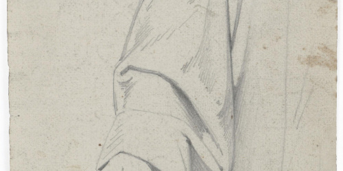 Claudi Lorenzale - Estudi de vestimenta de màniga i de mà (anvers) / Estudi de vestimenta de màniga i de mà (revers) - Cap a 1850-1870 image for: Claudi Lorenzale - Estudi de vestimenta de màniga i de mà (anvers) / Estudi de vestimenta de màniga i de mà (revers) - Cap a 1850-1870