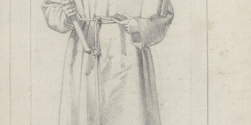 Claudi Lorenzale - Frare franciscà - Cap a 1850-1870 image for: Claudi Lorenzale - Frare franciscà - Cap a 1850-1870