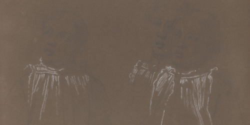 Claudi Lorenzale - Tres escolans - Cap a 1850-1870 image for: Claudi Lorenzale - Tres escolans - Cap a 1850-1870