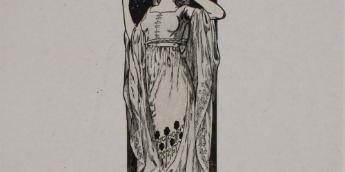 Alexandre de Riquer - Ex libris Dr. Rudolf Neumann - 1902 image for: Alexandre de Riquer - Ex libris Dr. Rudolf Neumann - 1902