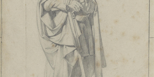 image for: Claudi Lorenzale - Cavaller medieval - Cap a 1870
