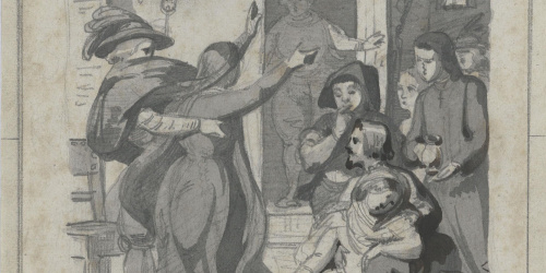 image for: Claudi Lorenzale - Composició històrica - Cap a 1850-1860