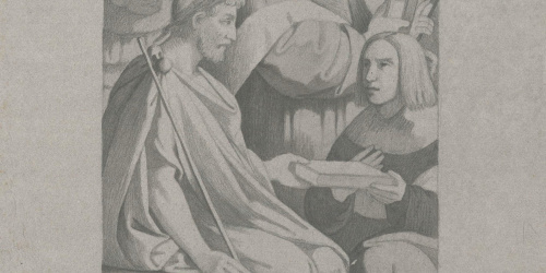 Claudi Lorenzale - Còpia de pintura medieval italiana - Cap a 1839-1840 image for: Claudi Lorenzale - Còpia de pintura medieval italiana - Cap a 1839-1840