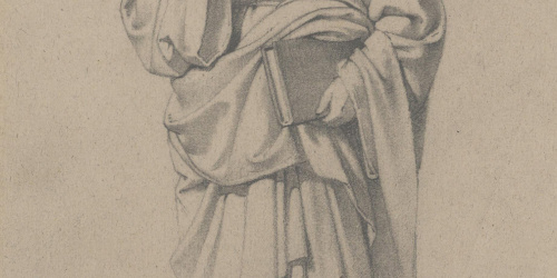 image for: Claudi Lorenzale - Apòstol [?] - Cap a 1850-1870