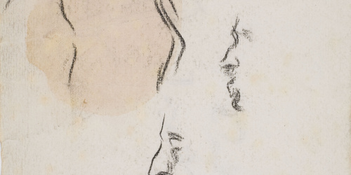 image for: Isidre Nonell - Apunt de figures - Cap a 1894