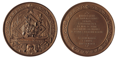 image for: Jacint Morató - Premi de l'Acadèmia Espanyola a Frederic Soler pel drama «Batalla de Reynas» - 1888