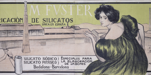 image for: Ramon Casas - M. Fvster. Fabricación de silicatos - 1898