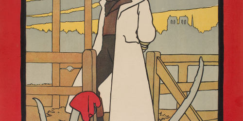 image for: John Hassall - The Only Way - 1899 o anterior