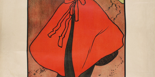 image for: John Hassall - Little Red Riding Hood - 1901 o anterior