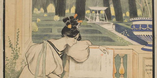 image for: Santiago Rusiñol - Fulls de la vida - 1898