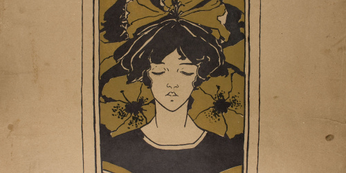 image for: Ethel Reed - Behind the Arras - 1895