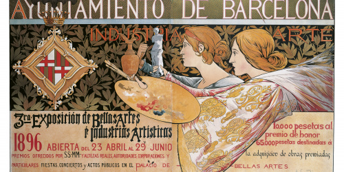image for: Alexandre de Riquer - 3ra. Exposición de Bellas Artes é Industrias Artísticas - 1896