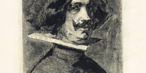 image for: Marià Fortuny - Retrat de Velázquez - 1873