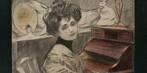 image for: Ramon Casas - José Ribas mobiliario Barcelona - Cap a 1901-1902