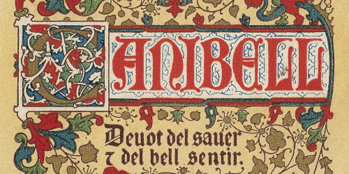 image for: Joaquim Figuerola - Ex-libris Canibell - 1907