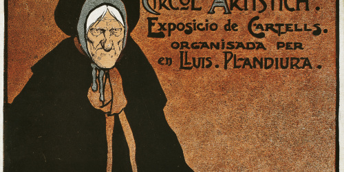 image for: John Hassall - Circol Artistich. Exposicio de cartells organisada per en Lluís Plandiura - Cap a 1902