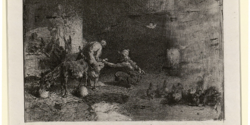 image for: Marià Fortuny - Ferrador marroquí - Cap a 1863