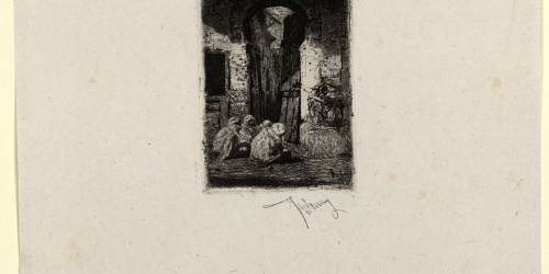 image for: Marià Fortuny - Tànger - Cap a 1861