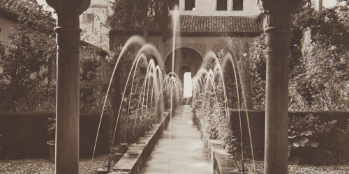 image for: Claudi Carbonell - Sense títol [Generalife. Patio de la Acequia] - No datat