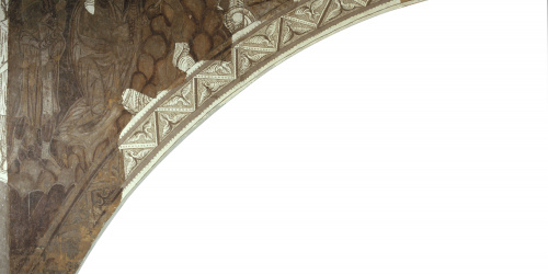 image for: Mestre de la sala capitular de Sixena - Moisès fa brollar aigua de la roca en el desert, de la sala capitular de Sixena  - Entre 1196-1208