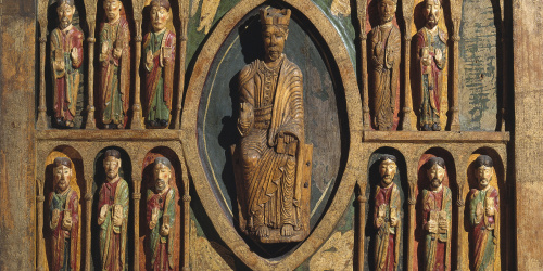 image for: Anònim - Frontal d&#039;altar de Santa Maria de Taüll - Cap a 1200 (repintat el 1579)