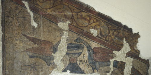image for: Mestre de Santa Maria de Taüll - Paons abeurant-se d&#039;un calze de Santa Maria de Taüll - Cap a 1123