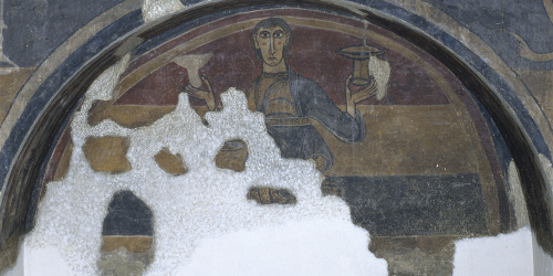 image for: Mestre del Judici Final - Home amb dues copes de Santa Maria de Taüll - Després de 1123