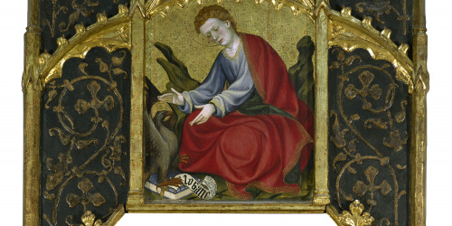 image for: Guerau Gener - Sant Joan Evangelista - 1407-1411
