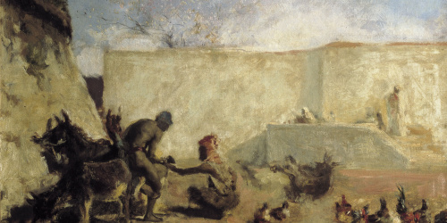 image for: Marià Fortuny - Ferrador marroquí - Cap a 1870