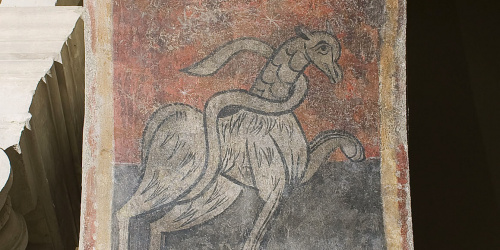 Mestre de Boí - VIPRA (drac) i altres animals de Sant Joan de Boí - Cap a 1100 image for: Mestre de Boí - VIPRA (drac) i altres animals de Sant Joan de Boí - Cap a 1100