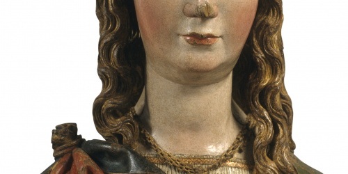 image for: Pasquier Borman - Bust reliquiari d&#039;una santa verge - Entre 1520-1530