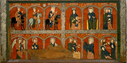 image for: Anònim. Catalunya. Taller de la Seu d&#039;Urgell del 1200 - Frontal d&#039;altar de Mosoll - Primer terç del segle XIII