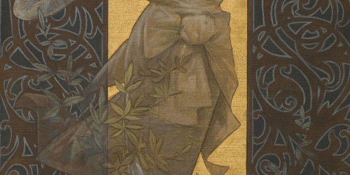image for: Alexandre de Riquer - Figura femenina alada - 1887