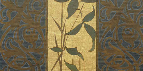image for: Alexandre de Riquer - Composició amb motius vegetals japonitzants - 1887