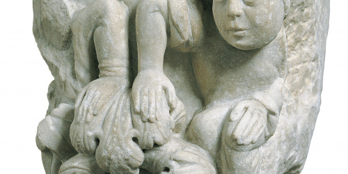 image for: Anònim - Capitell de l&#039;hospital de Sant Nicolau - Cap a 1200-1220
