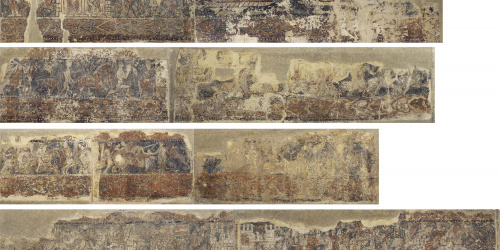 image for: Anònim. Aragó - Pintures profanes de Sixena - Cap a 1200