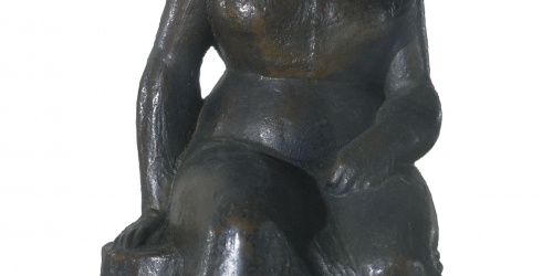image for: Manolo Hugué - Dona asseguda - 1919