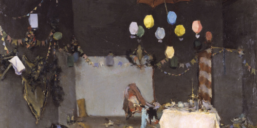 image for: Ramon Casas - Interior de taller - París, cap a 1883
