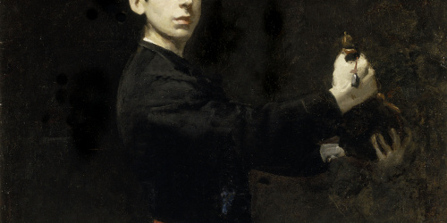 image for: Ramon Casas - Autoretrat - París, 1883