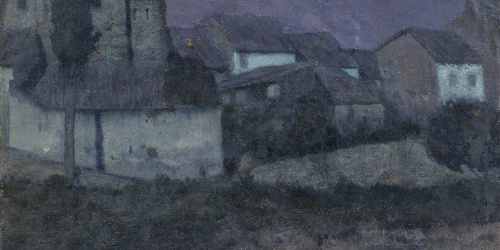 image for: Nicolau Raurich - La nit (Sant Cugat del Vallès) - Cap a 1906