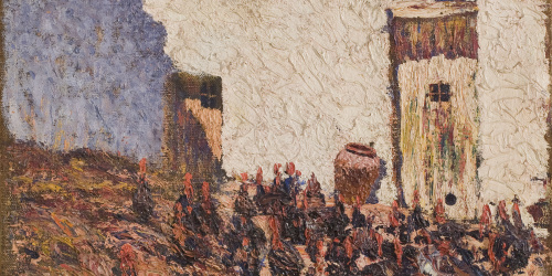 image for: Nicolau Raurich - Indiots (Sant Pol de Mar) - Cap a 1912