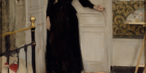 image for: Ramon Casas - Interior - Cap a 1890