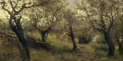 image for: Josep Masriera - Detall de Llavaneres - 1890