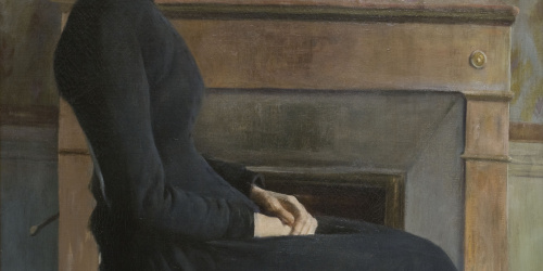 image for: Santiago Rusiñol - Figura femenina - París, 1894